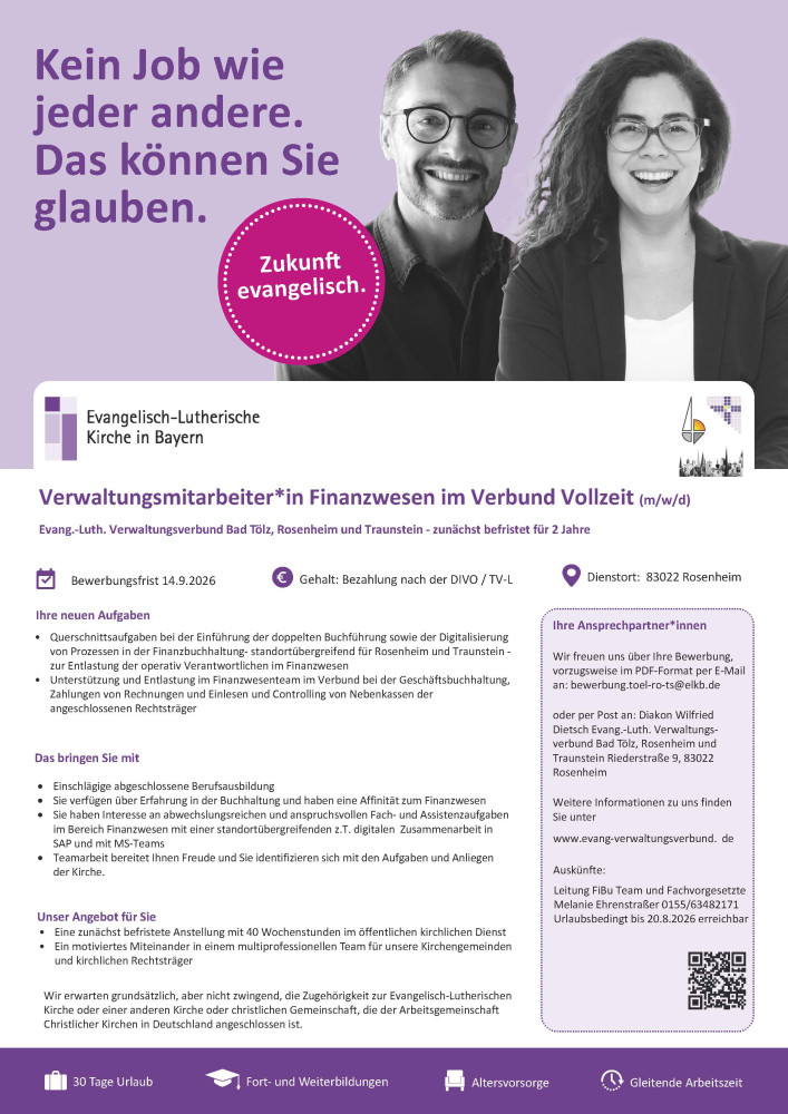Stellenausschreibung
